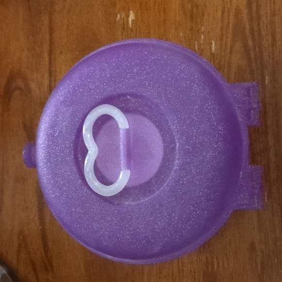 Mix&Match 3/$15 - Sparkly Purple Organization / Storage Box - Picture 2 of 7